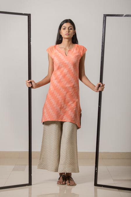 Campanula - Brown Asymetrical Dress