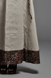 Linen Skirt + Kalamkari - noolbyhand.com